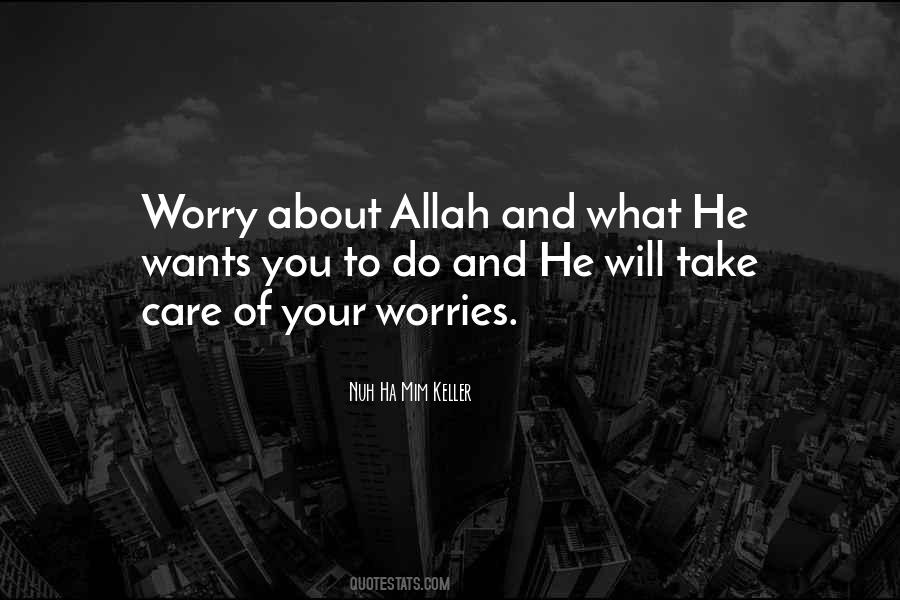 Quotes About Worries #207408