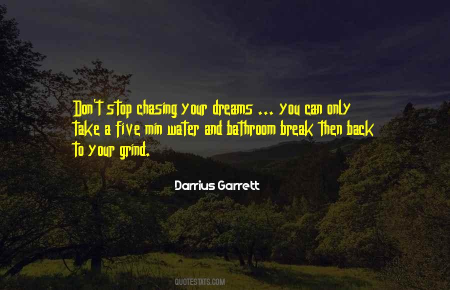 Quotes About Chasing Your Dreams #105364