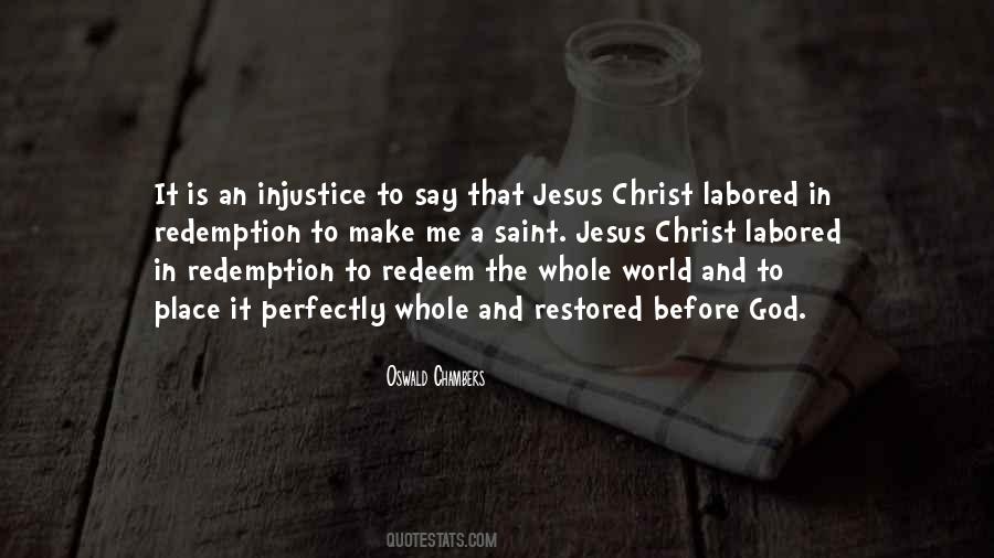 Quotes About Jesus Redemption #1259206