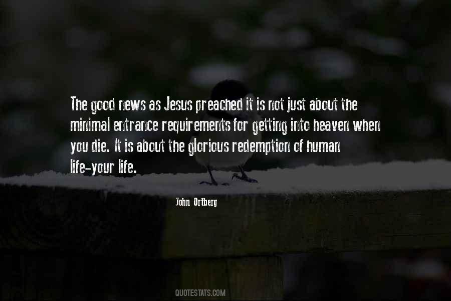 Quotes About Jesus Redemption #1655564