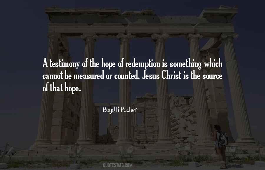 Quotes About Jesus Redemption #53010