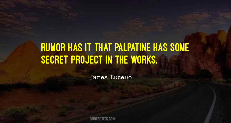Quotes About Palpatine #508357