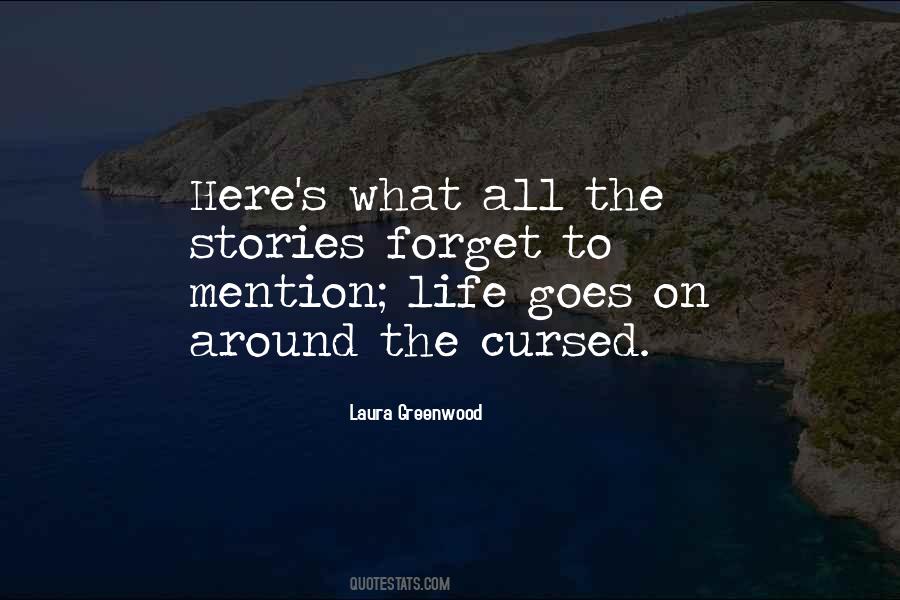 Cursed Life Quotes #1305775
