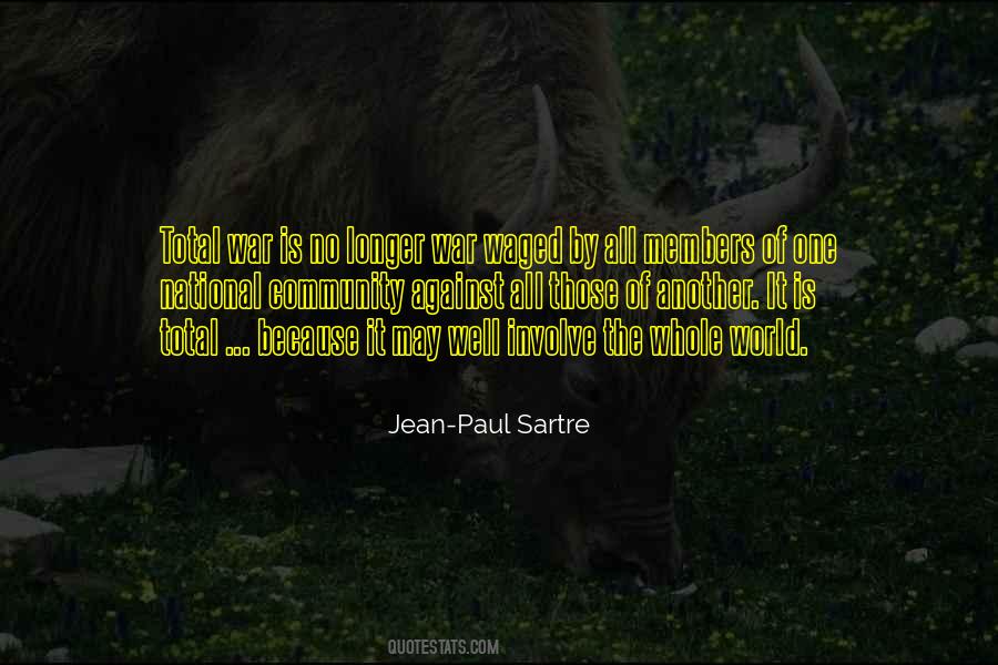 Quotes About Total War #1175229