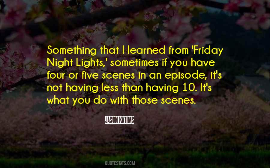 Quotes About Friday Night Lights #1564325