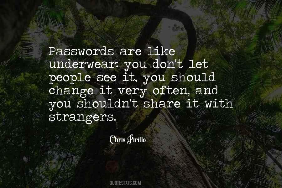 Quotes About Computer Passwords #247809
