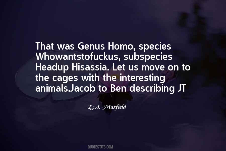 Genus Homo Quotes #645710