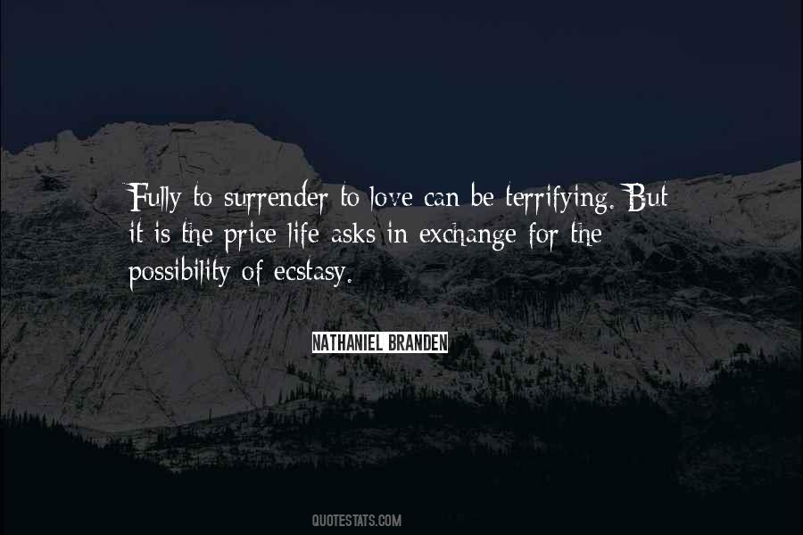 Quotes About Surrender To Love #1314944