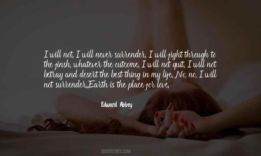 Quotes About Surrender To Love #141786