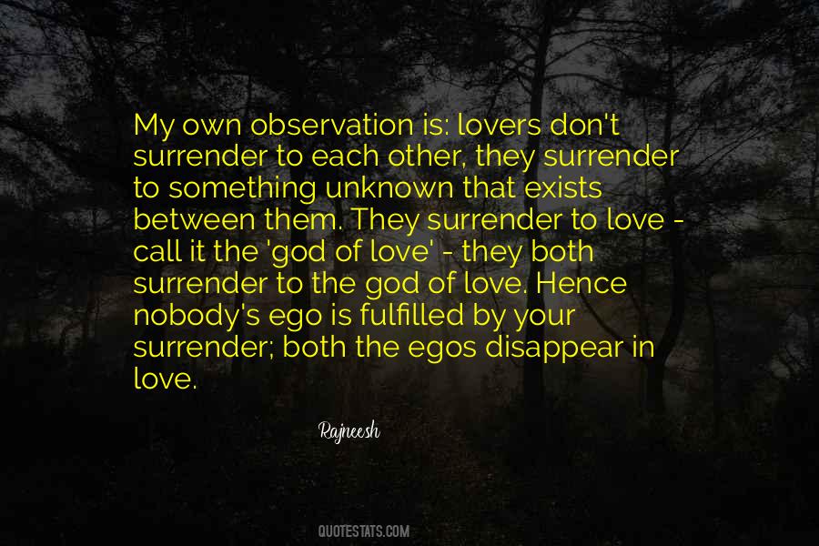 Quotes About Surrender To Love #1809335