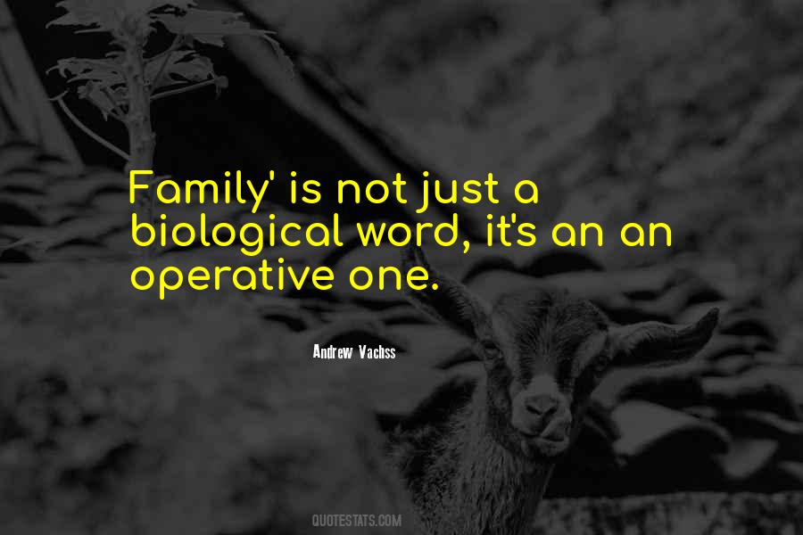 Quotes About Non Biological Family #379473