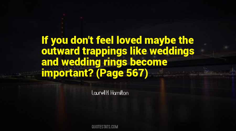 Quotes About Wedding Rings #1830631