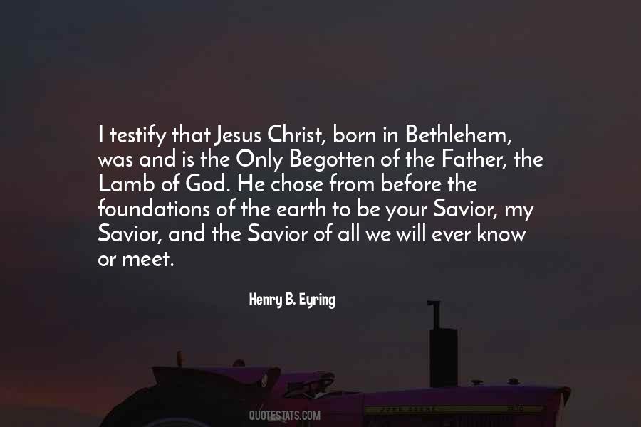 Christ The Savior Quotes #354552