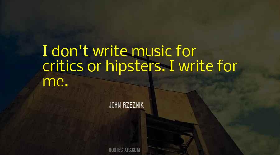 Quotes About Hipsters #674629
