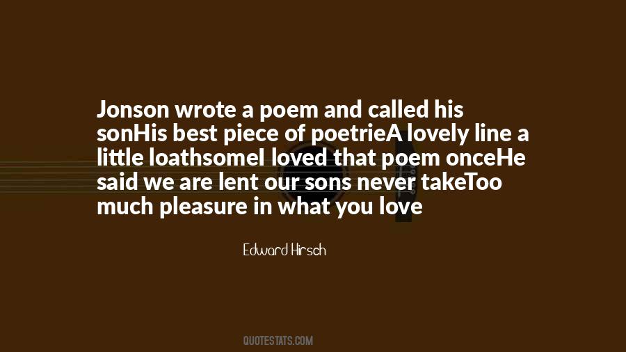 Pleasure Of Love Quotes #206269