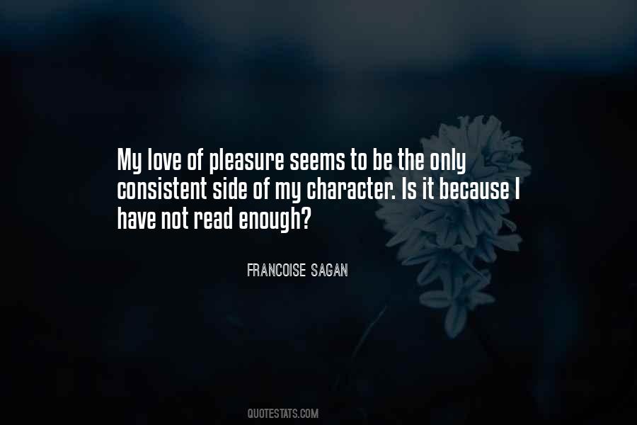 Pleasure Of Love Quotes #554149
