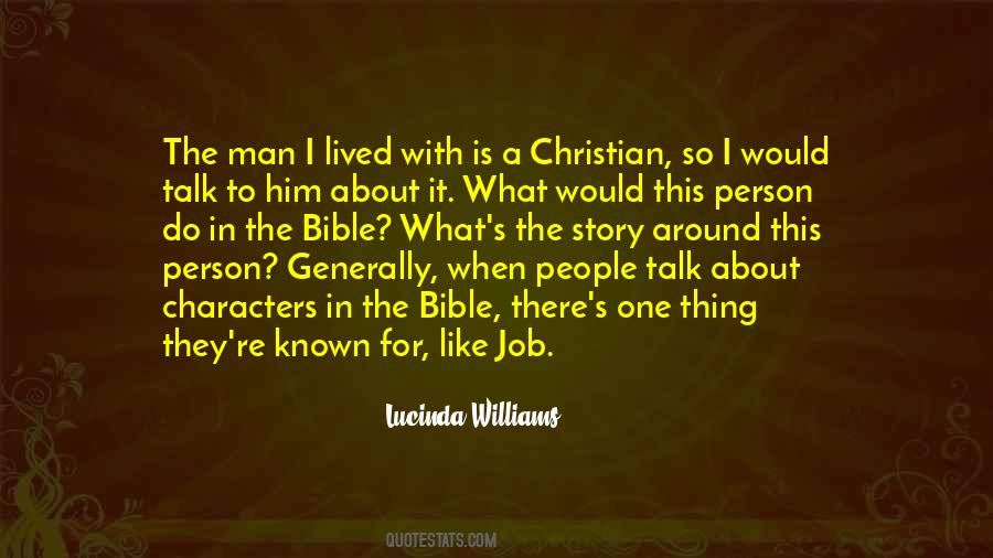 Quotes About Job In The Bible #1001889