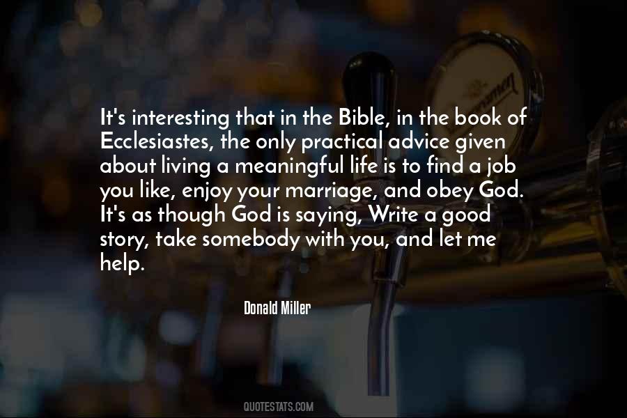 Quotes About Job In The Bible #1220798