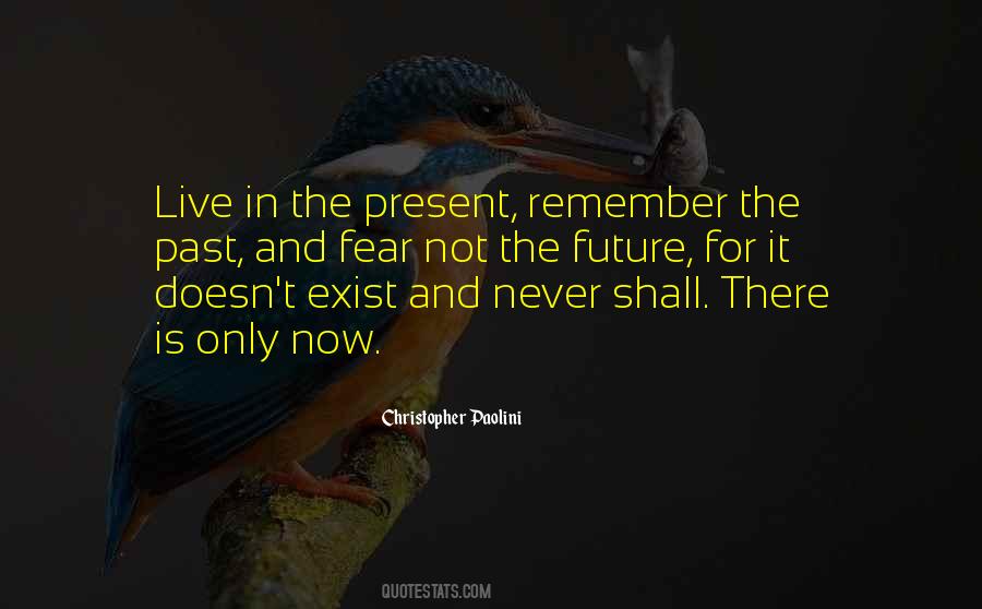 In The Present Quotes #1298301