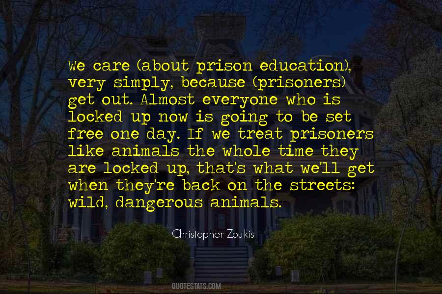 Quotes About Prison Education #1657757