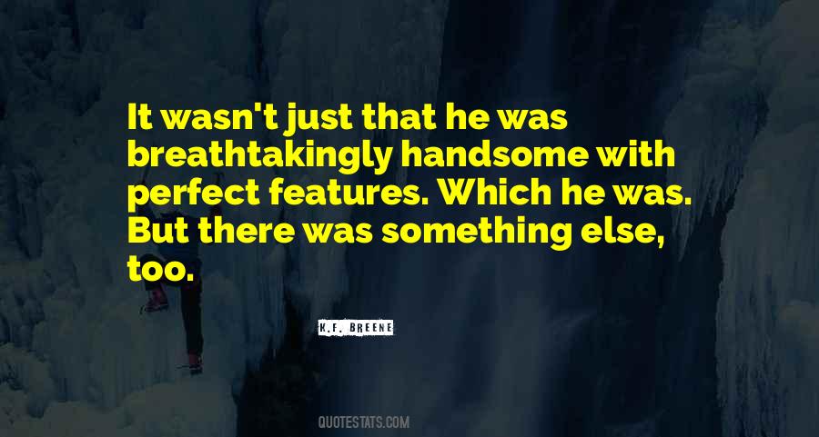 Quotes About Handsome #1325886