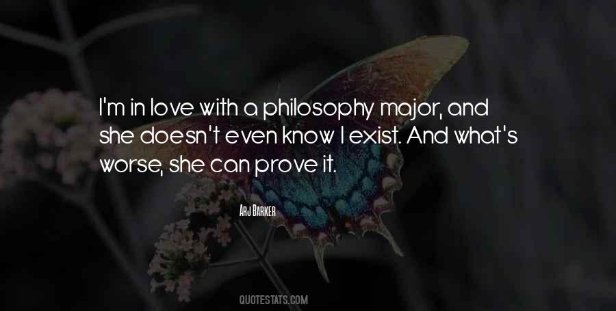 Quotes About Philosophy Majors #1836505