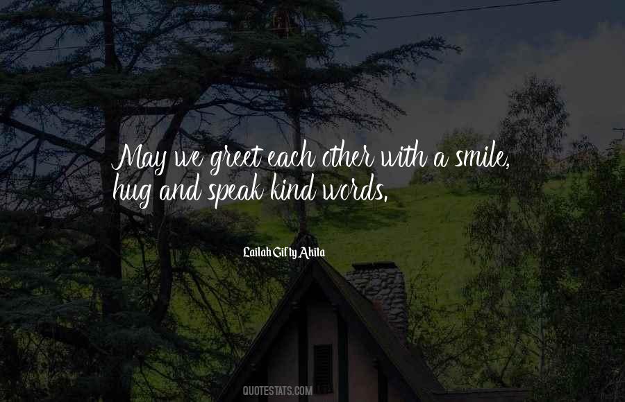 Quotes About Greetings #425122