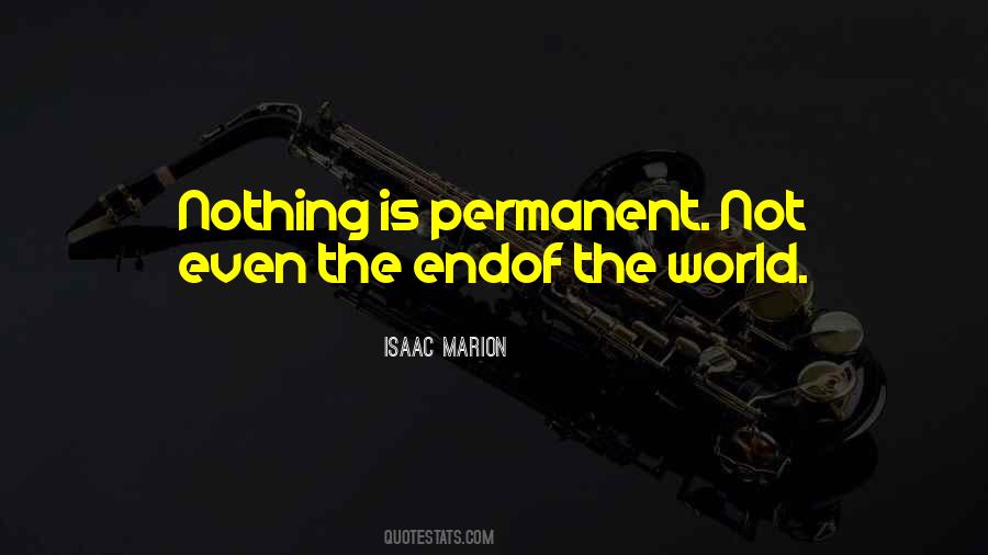 Quotes About Permanent #1656743