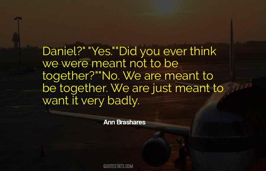 Together We Quotes #1259954