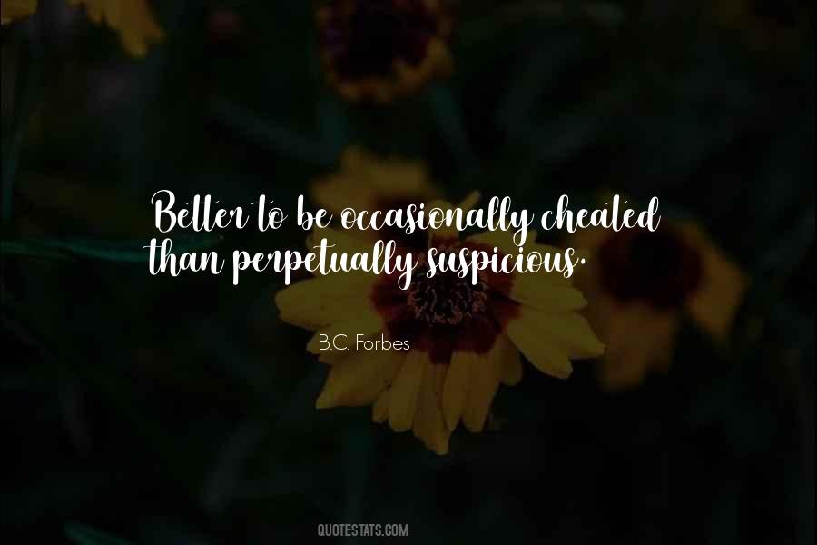 Quotes About Cheated #1063875