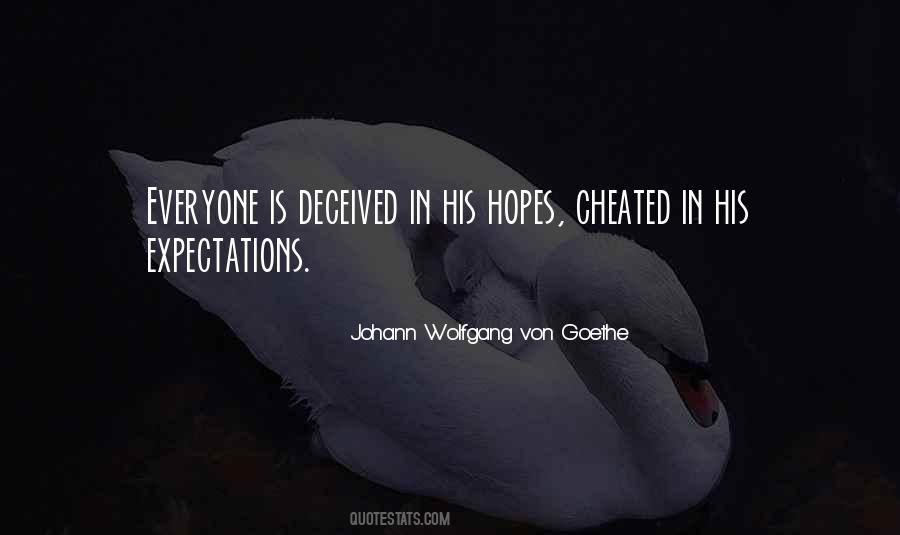 Quotes About Cheated #1196511