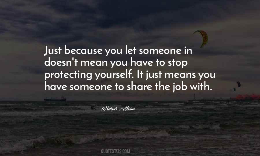 Quotes About Protecting Yourself #1409093