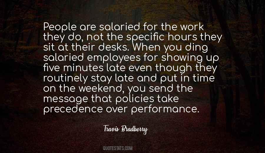 Quotes About Employees Performance #1278323