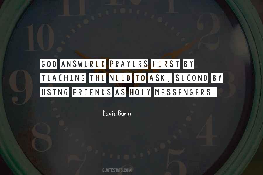 Quotes About An Answered Prayer #283349