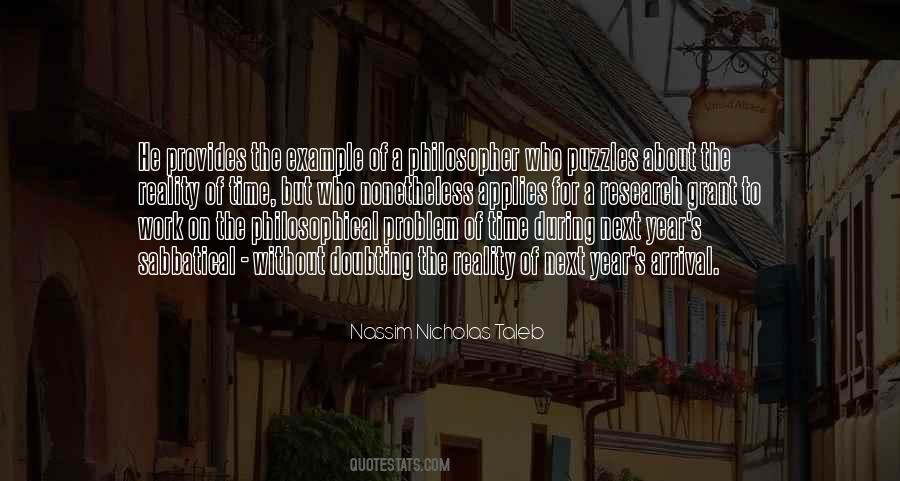 Quotes About Philosophical Time #330461