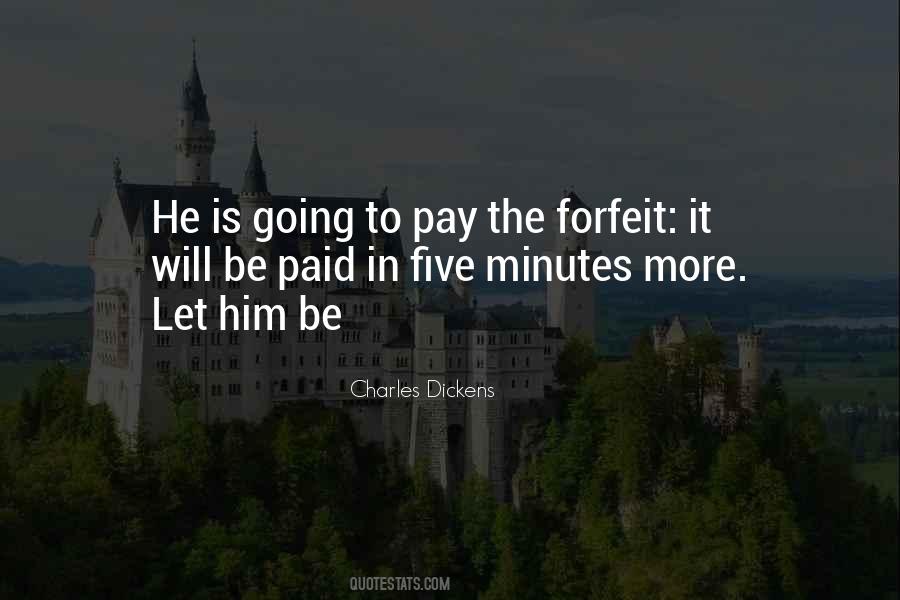 Quotes About Forfeit #599397