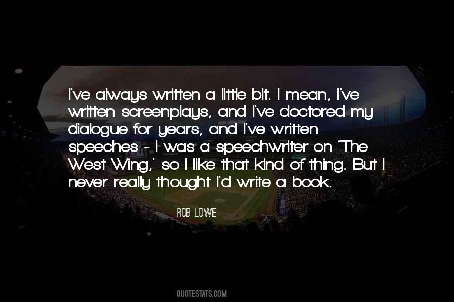 Little Book Of Speeches Quotes #636752