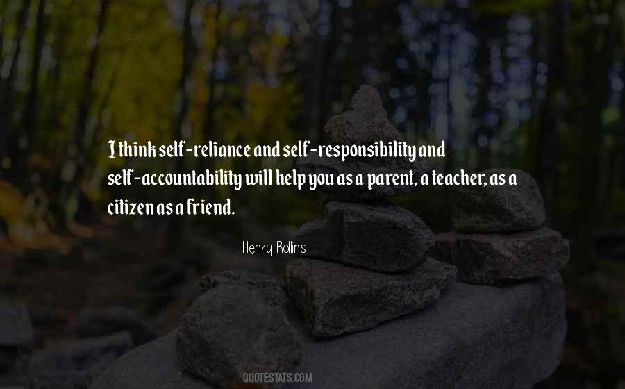 Quotes About Responsibility And Accountability #1411405