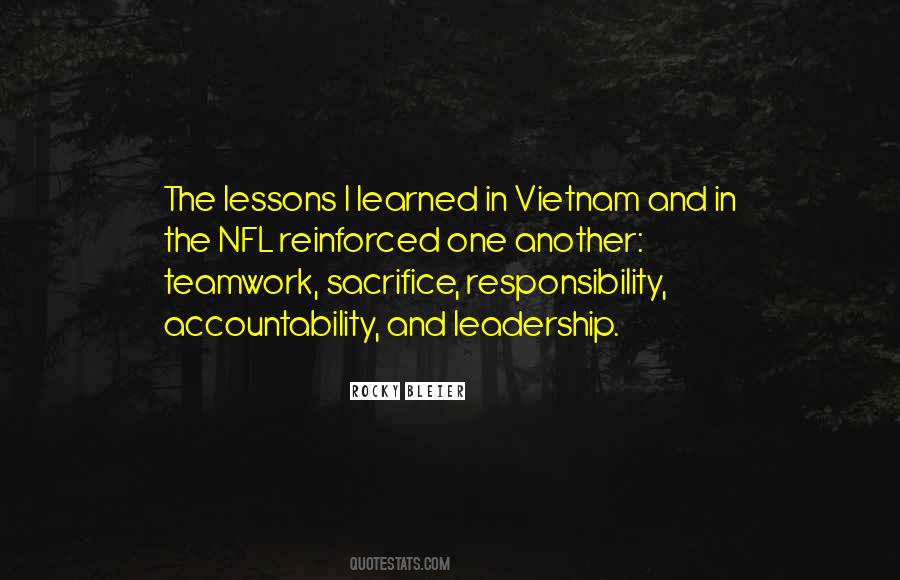 Quotes About Responsibility And Accountability #878832