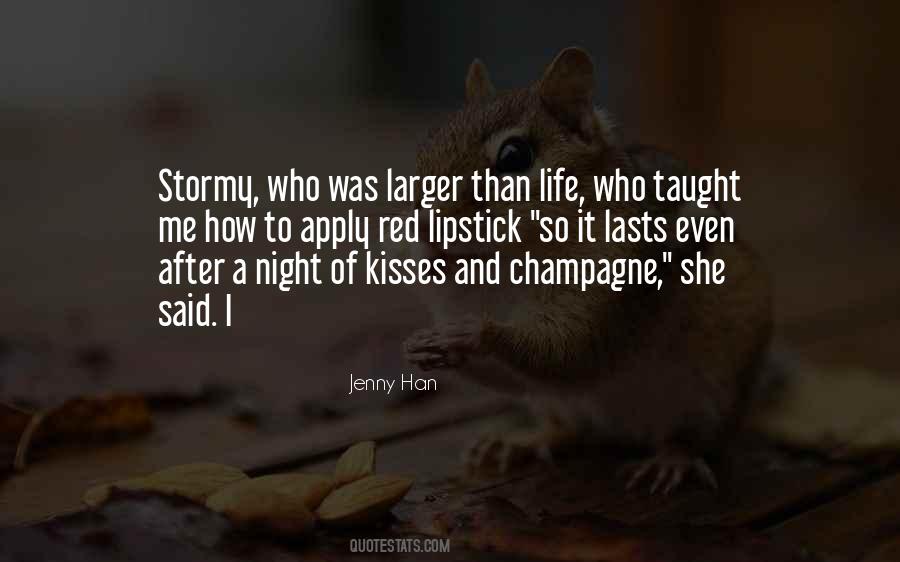 Quotes About A Stormy Night #438835