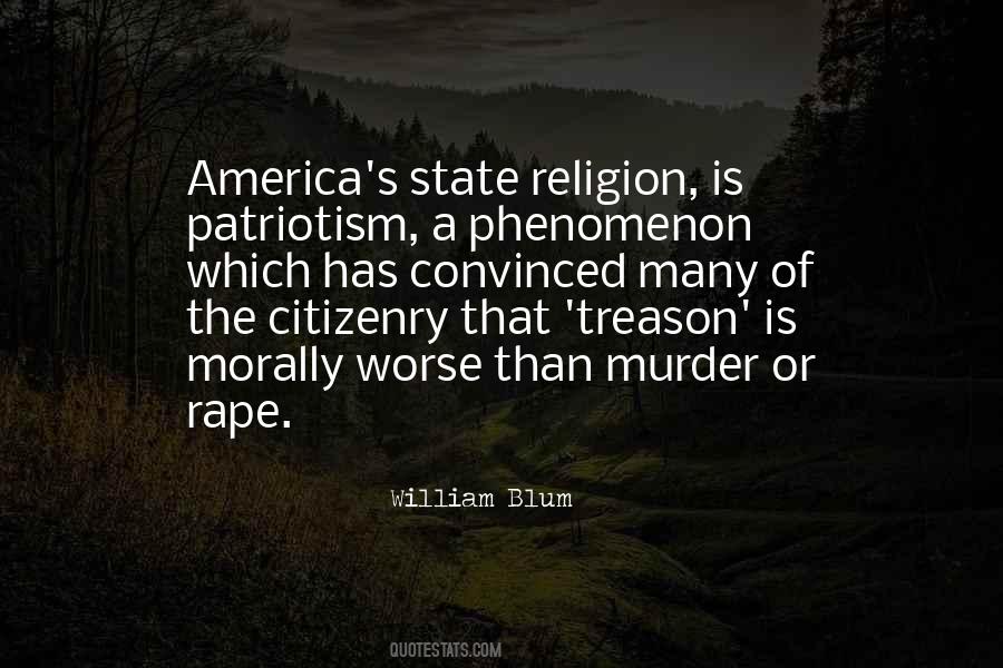 Quotes About Patriotism And Religion #1343689