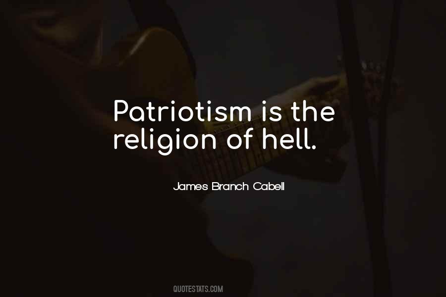 Quotes About Patriotism And Religion #1349941