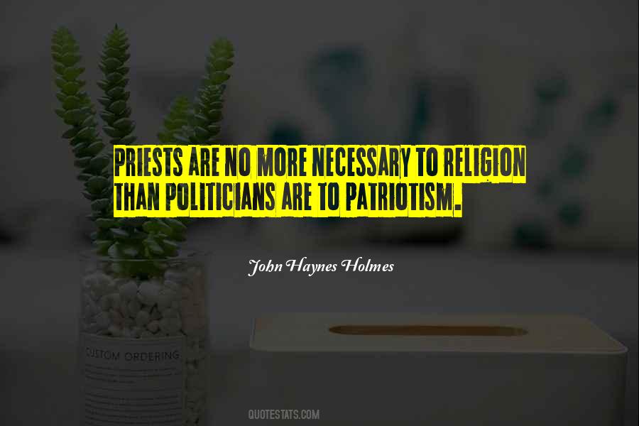 Quotes About Patriotism And Religion #1498990