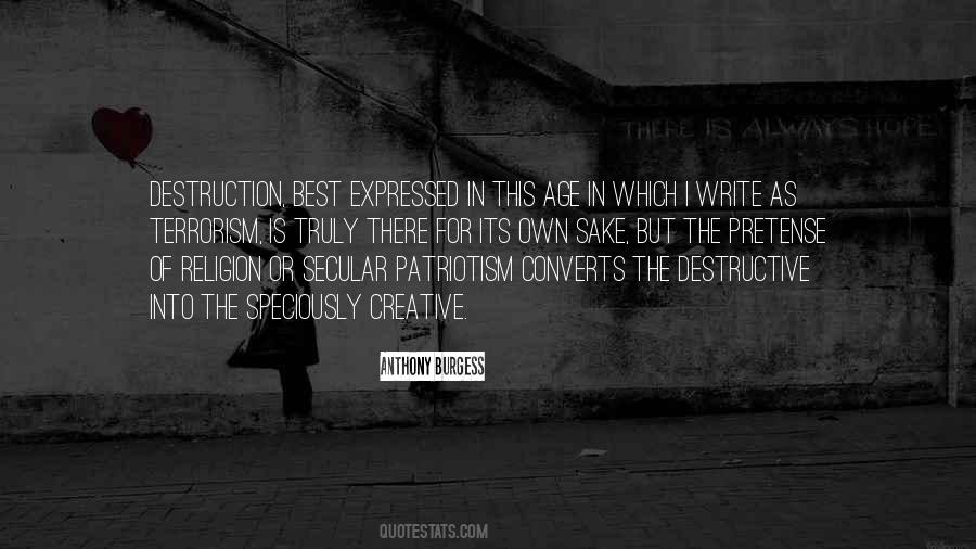 Quotes About Patriotism And Religion #42699