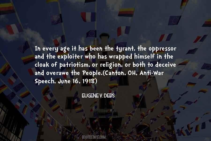 Quotes About Patriotism And Religion #505581