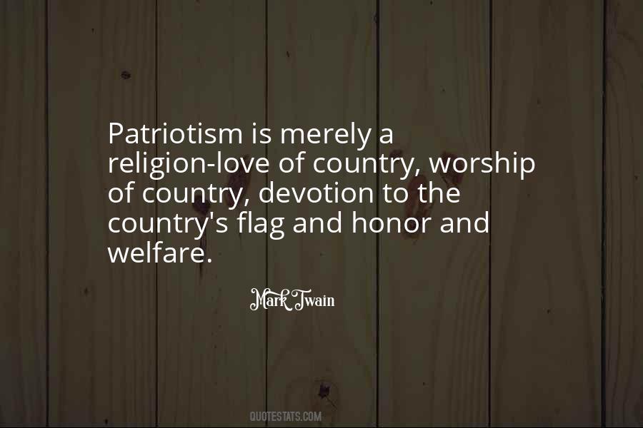 Quotes About Patriotism And Religion #643079