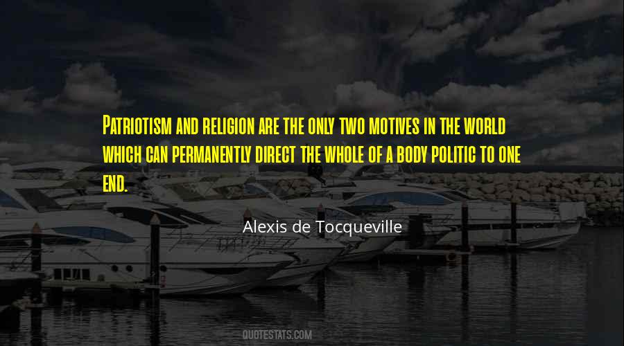 Quotes About Patriotism And Religion #894680