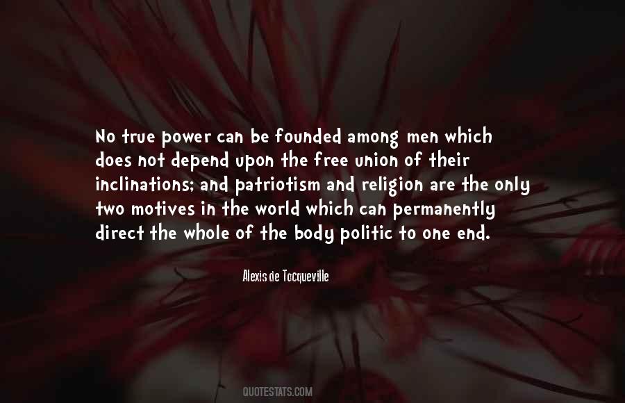 Quotes About Patriotism And Religion #977311