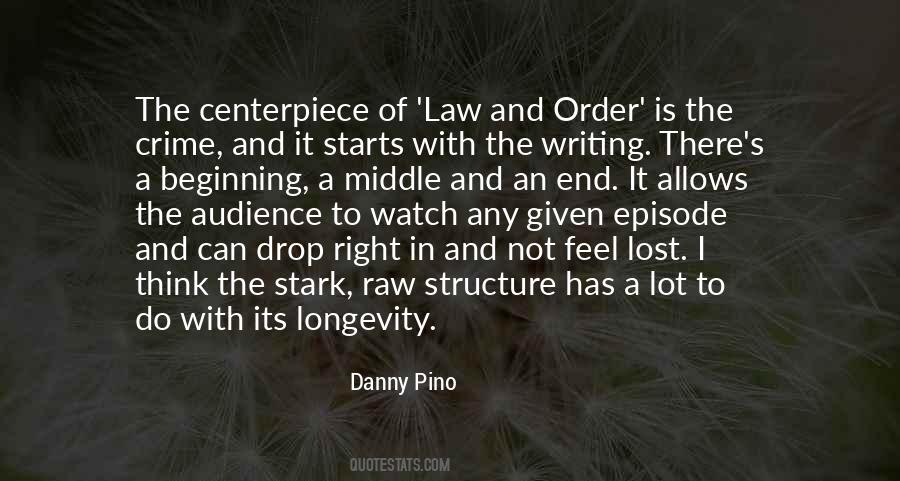 Quotes About Order And Structure #1800080