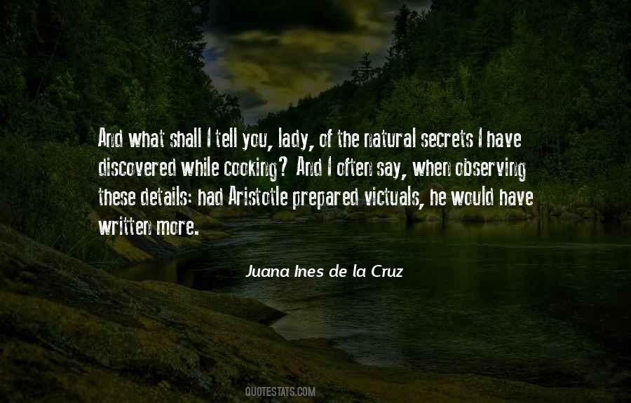 De La Cruz Quotes #210579